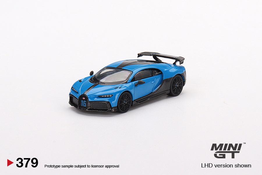 Mini GT 1:64 Bugatti Chiron Pur Sport Azul - Car World