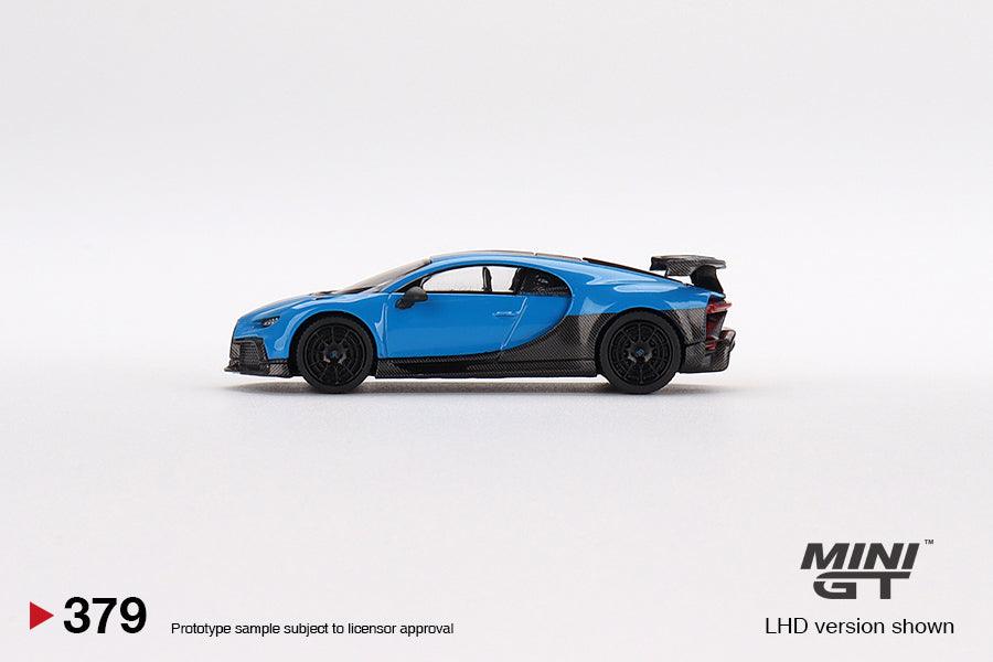 Mini GT 1:64 Bugatti Chiron Pur Sport Azul - Car World