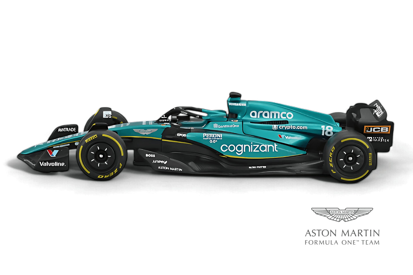 Bburago 1:43 F1 - Aston Martin Aramco AMR23 No.14 Fernando Alonso - Car World