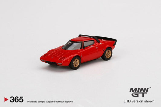 Mini GT 1:64 Lancia Stratos HF Stradale Rosso Arancio - Car World