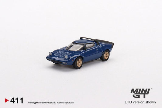 MINI GT 1:64 Lancia Stratos HF Stradale Bleu Vincennes - Car World