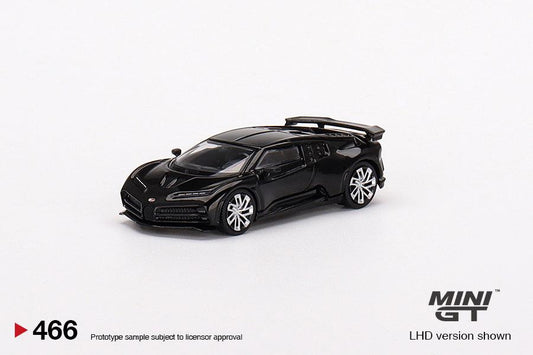 Mini 1:64 Bugatti Centodieci Negro - Car World