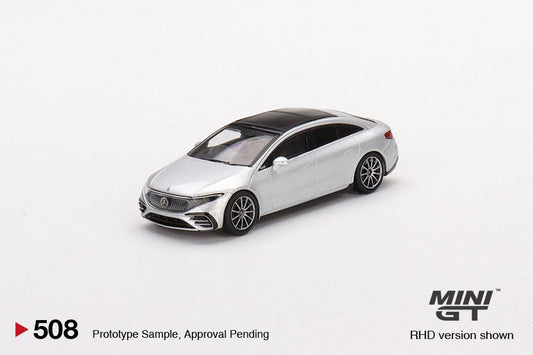 MINI GT 1:64 Mercedes-Benz EQS 580 4MATIC Plata Metalizado - Car World
