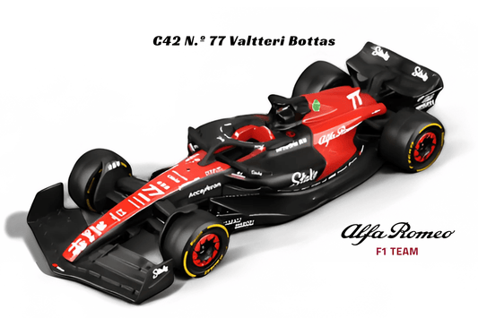 Bburago 1:43 F1 - Alfa Romeo C43 N.º 77 Valtteri Bottas - Car World