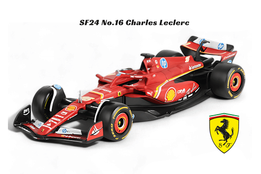 Bburago 1:43 F1 - Ferrari SF24 No.16 Charles Leclerc