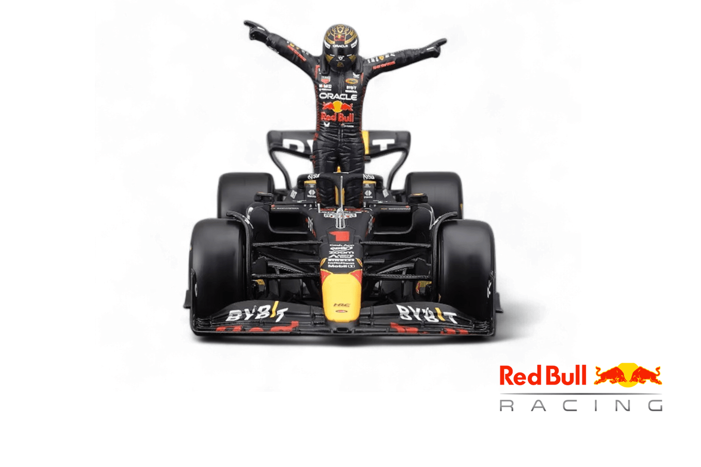 Bburago 1:24 F1 - Red Bull Racing RB19 No.1 Max Verstappen Doll - Car World