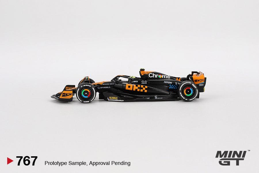 ** Preorder* Mini GT 1:64 McLaren MCL60 #4 Lando Norris 2023 F1 2023 GP de Japón 2do lugar - Car World