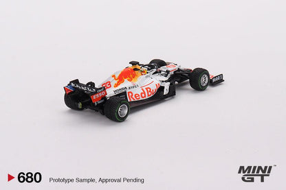 ** Preorder* Mini GT 1:64 Red Bull RB16B #33 Max Verstappen 2021 Gran Premio de Turquía 2do lugar - Car World
