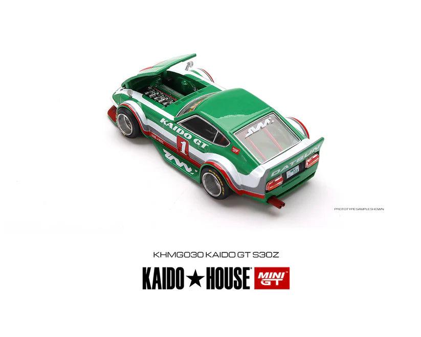 Mini 1:64 Kaido★Datsun Fairlady Z GT V1 V2 House Green With White Limi