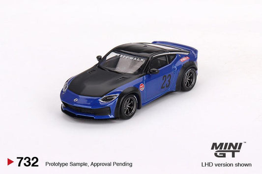 Mini GT 1:64 Nissan Z LB★NATION WORKS Seiran Azul - Car World