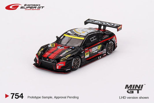 ** Preorder* Mini GT 1:64 Nissan GT-R NISMO GT3 #360 "RUNUP RIVAUX GT-R" TOMEI SPORTS SERIE SUPER GT 2023 - Car World