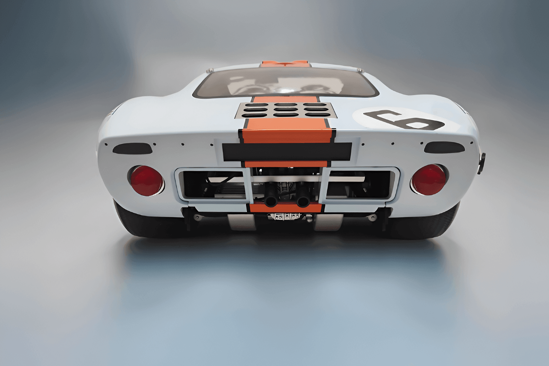 Ford GT40 1:8 - 24 horas de Le Mans 1969 - Car World