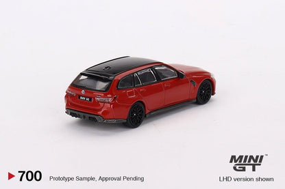 Mini GT 1:64 BMW M3 Competition Touring Rojo Toronto Metálico - Car World