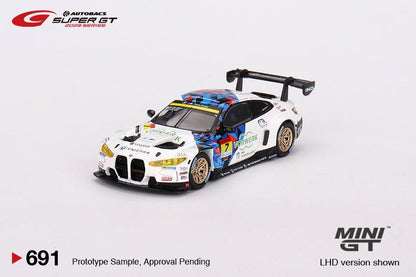 ** Preorder* Mini GT 1:64 BMW M4 GT3 #7 "Studie BMW M4" BMW M Team Studie x CRS 2023 SUPER GT SERIES - Car World