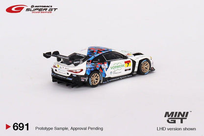** Preorder* Mini GT 1:64 BMW M4 GT3 #7 "Studie BMW M4" BMW M Team Studie x CRS 2023 SUPER GT SERIES - Car World