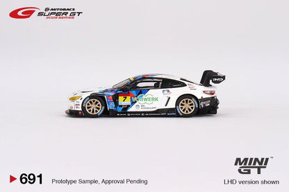 ** Preorder* Mini GT 1:64 BMW M4 GT3 #7 "Studie BMW M4" BMW M Team Studie x CRS 2023 SUPER GT SERIES - Car World