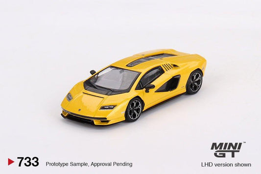 Mini GT 1:64 Lamborghini Countach LPI 800-4 Nuevo Giallo Orion - Car World